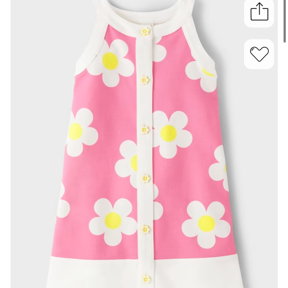 Gymboree Girls Daisy Ponte Dress